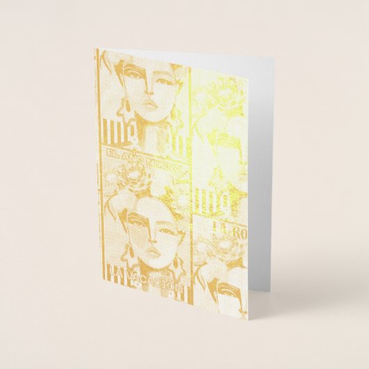 Dorée Carte Foil (Devant)