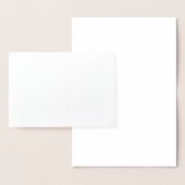 Dorée Carte Foil (Affichage)