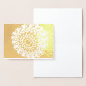 Dorée Carte Foil (Affichage)