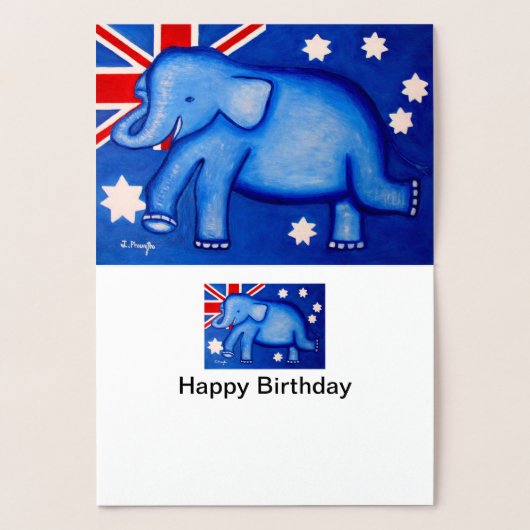 Dorée Carte Foil (Intérieur)