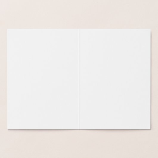 Dorée Carte Foil (Intérieur)