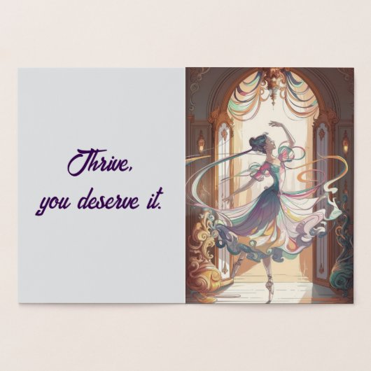 Dorée Carte Foil (Intérieur)