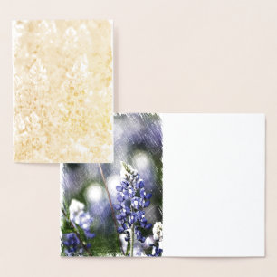 Dorée Carte Foil Bluebonnet