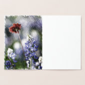 Dorée Carte Foil Bluebonnet (Intérieur)