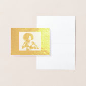 Dorée Carte Foil Femme sans limites (Affichage)