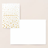 Dorée Carte Foil Fgrats (Affichage)