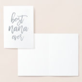 Dorée Carte Foil Nana (Affichage)