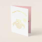 Dorée Carte Foil Pink Aimer You Owl (Devant)