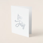 Dorée Carte Foil Sparkly Christmas Balls (Devant)