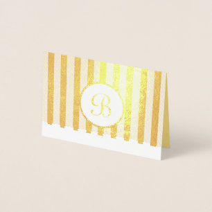 Dorée Carte Foil triée
