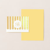 Dorée Carte Foil triée (Affichage)