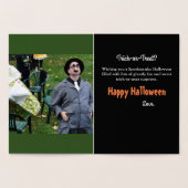 Dorée Carte Fun Big Belster Gangster Halloween Silver Fo (Intérieur)