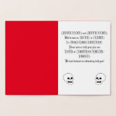 Dorée Carte Goth Foil (Intérieur)