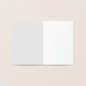 Dorée Carte Grad Foil (Intérieur)