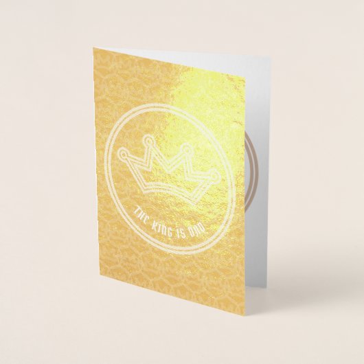 Dorée Carte King Papa Foil (Devant)