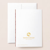 Dorée Carte King Papa Foil (Derrière avec enveloppe)