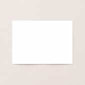 Dorée Carte mariage Merci Mini (3,5 po x 5 po) (Intérieur)