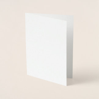 Dorée Créez votre  carte avec effet métallisé