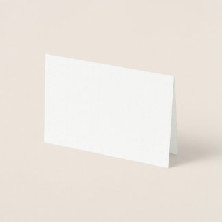 Dorée Créez votre  carte avec effet métallisé