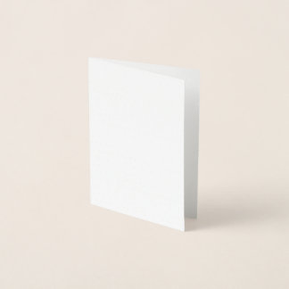 Dorée Créez votre  carte avec effet métallisé