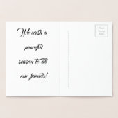 Dorée Élégante carte Foil de sapin doré de Noël (Intérieur)