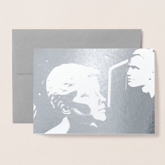 Dorée HAMbWG - Carte à huile d'argent - Mode (Devant avec enveloppe)