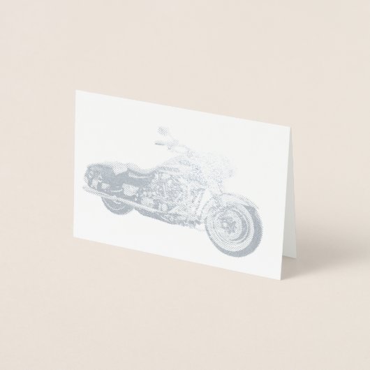 Dorée HAMbWG - Carte à huile d'argent - Moto (Devant)