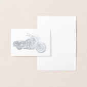 Dorée HAMbWG - Carte à huile d'argent - Moto (Affichage)