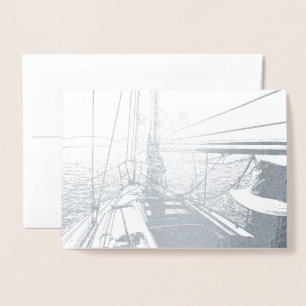 Dorée HAMbWG - Carte à huile d'argent - Voile