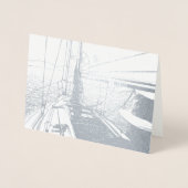 Dorée HAMbWG - Carte à huile d'argent - Voile (Devant)