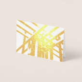 Dorée HAMbWG - Carte Gold Foil - Architecture - Vierge (Devant)