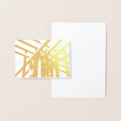 Dorée HAMbWG - Carte Gold Foil - Architecture - Vierge (Affichage)