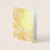 Dorée HAMbWG - Carte Gold Foil - Chat (Devant)