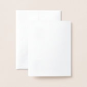 Dorée Hanoukka et carte de Noël (Derrière avec enveloppe)