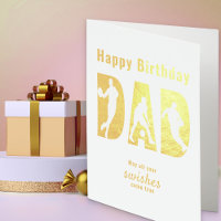 Joueur de basket papa Bonne carte d'anniversaire