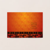 Dorée Lion Dance Chinoise Nouvel An Carte de voeux de lu (Intérieur)