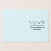 Dorée Loving Gold Foil Carte de voeux 29e anniversaire (Intérieur)