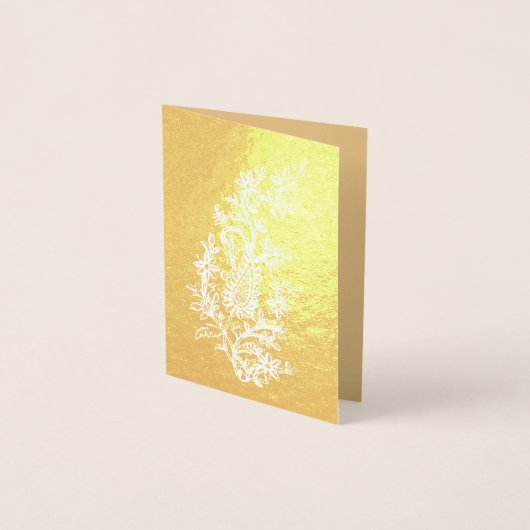 Dorée Merci de la carte d'huile (Devant)