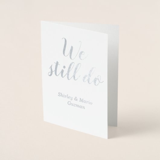 Dorée Nous faisons toujours la carte Foil (Devant)