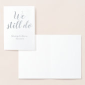 Dorée Nous faisons toujours la carte Foil (Affichage)