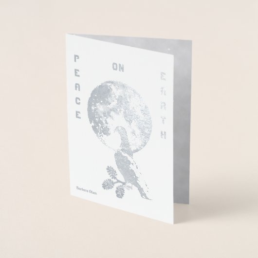 Dorée Paix sur Terre : Carte Dove (Devant)