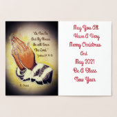 Dorée "Quant à moi et ma maison carte à huile (Intérieur)