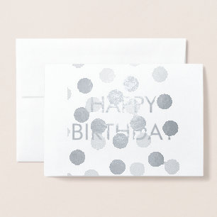 Dorée SIMPLE SIMPLE TEXTE MINIMAL CARTE de jour de naiss