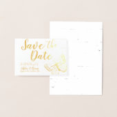 Dorée Spring Fling Enregistrer la carte Date (Affichage)