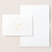 Dorée Une Petite Carte Pour Dire Un Grand Merci (Affichage)