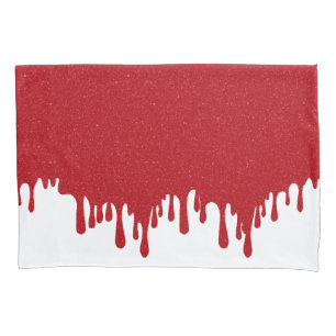 D'oreillers Housse de Coussin à Égouttement Rouge Tomate & Bla