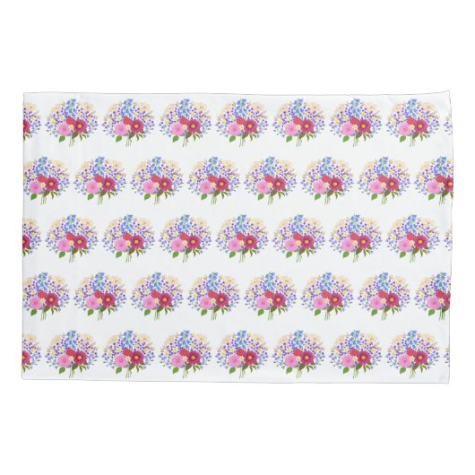 D'oreillers Housse de coussin Blumenstrauss (Dos)
