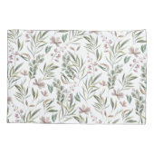 D'oreillers Housse de coussin botanique aquarelle (Dos)
