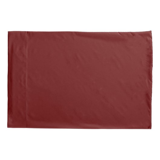 D'oreillers Housse de Coussin Bourgogne  (Dos)