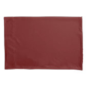D'oreillers Housse de Coussin Bourgogne  (devant)
